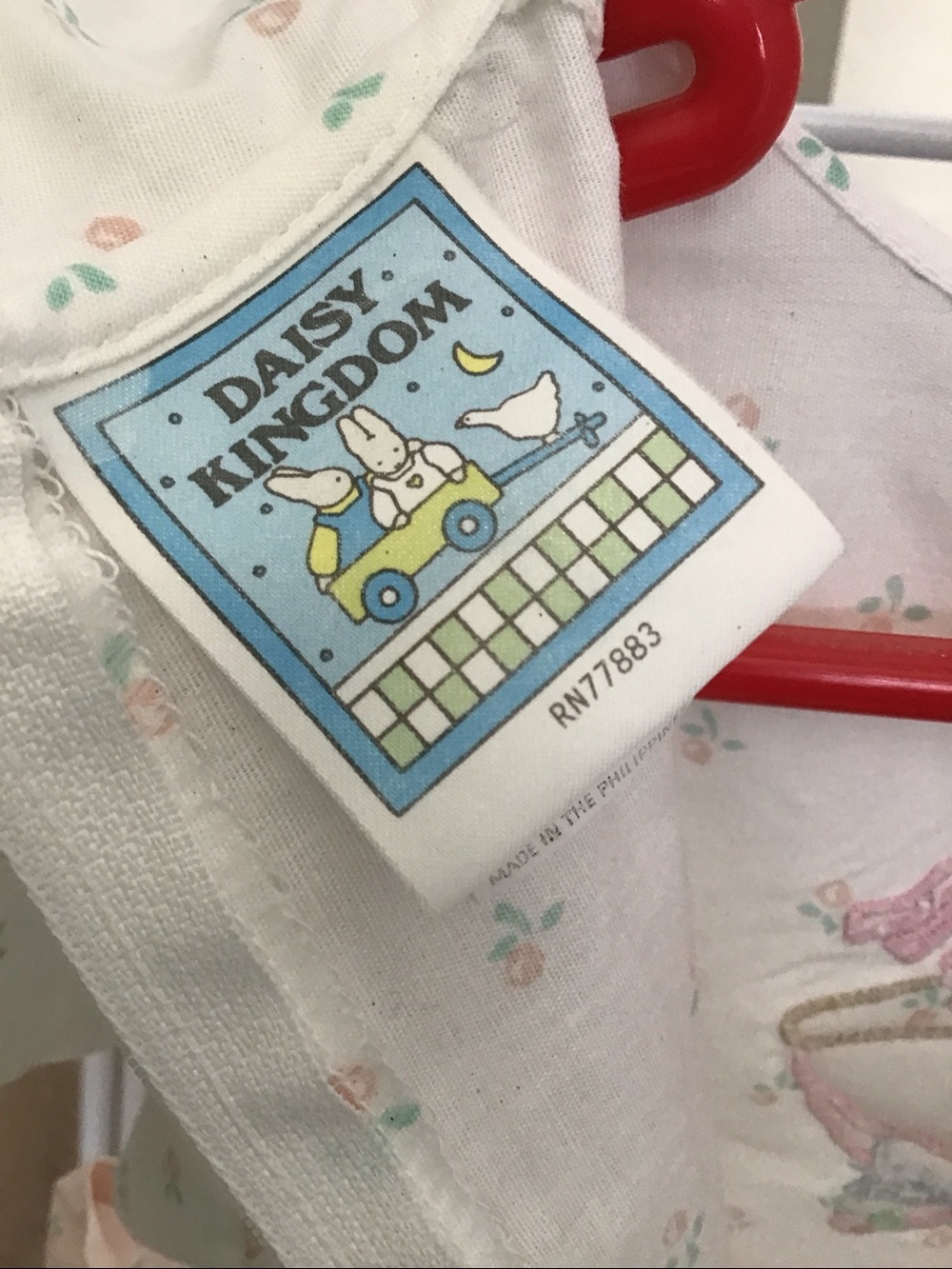 Vintage 1990s Daisy Kingdom toddler dress with Matching Bag - Picture 6 of 16